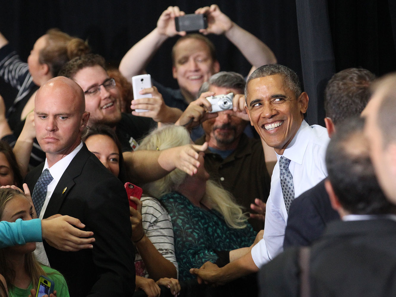 2015: President Barack Obama in La Crosse